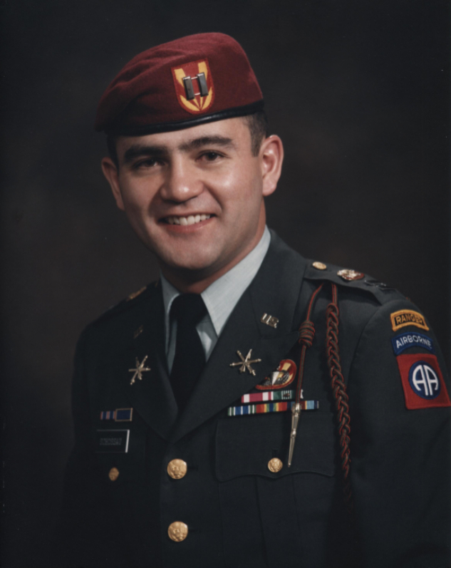 1985, Captain, US Army 3d Battalion, 4th Air Defense Artillery, 82d Airborne Division, Ft. Bragg, NC.  &ldquo;Airborne!&rsquo;  &lsquo;Rangers Lead the Way!&rdquo; 